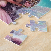 Puzzle de fantasy Fée et Licorne (Côté)