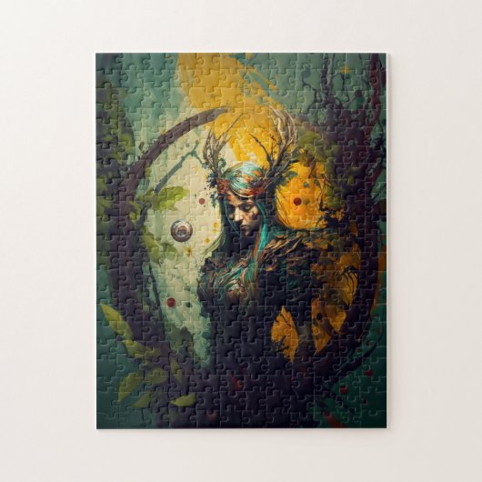Puzzle de fantasy sur le thème de l'Elfe Rôdeur | (Vertical)
