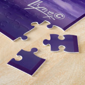 Puzzle de fée de pluie violette (Côté)