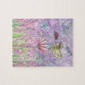 Puzzle de fée et de coccinelle avec Tin (Horizontal)