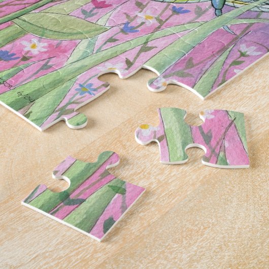 Puzzle de fée et de coccinelle avec Tin (Côté)