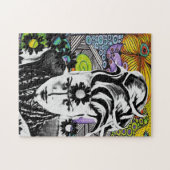Puzzle de femme de bruit de Psicodelic (Horizontal)