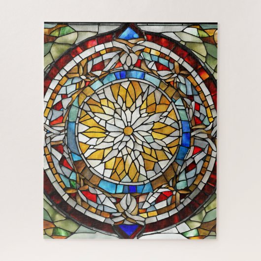 Puzzle de fenêtre en verre tendu (Vertical)