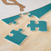 Puzzle de fête animale sur la plage (Côté)