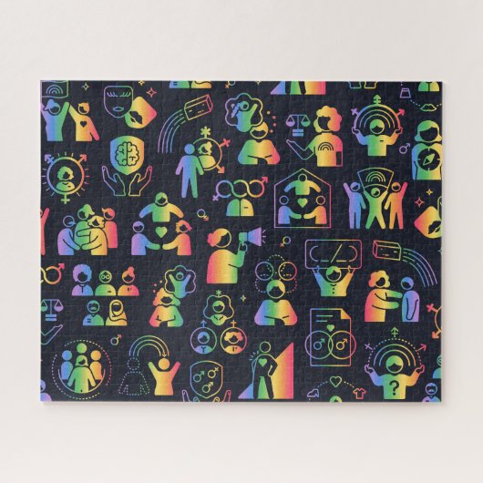 Puzzle de fierté (Horizontal)