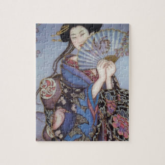Puzzle de fille de geisha