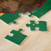 Puzzle de fille de Rasta (Côté)