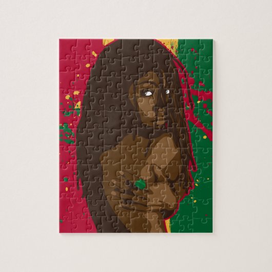 Puzzle de fille de Rasta (Vertical)