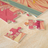 Puzzle de filles dans un jardin de lys (Côté)