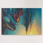 Puzzle de Fisher Village Jigsaw (Horizontal)