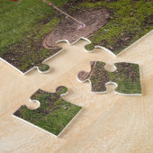 Puzzle de flamants roses (Côté)