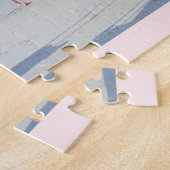 Puzzle de flamants roses (Côté)