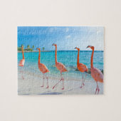 Puzzle de flamants roses (Horizontal)