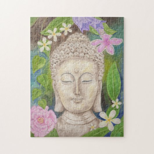 Puzzle de fleur de Bouddha (Vertical)