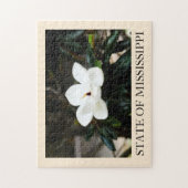 Puzzle de fleur de magnolia du Mississippi (Vertical)