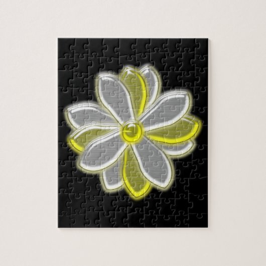Puzzle de fleur de marguerite (Vertical)