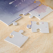 puzzle de fleur d'hibiscus blanc (Côté)