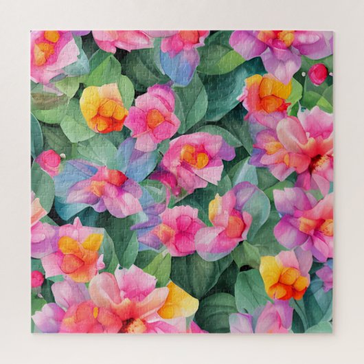 Puzzle de fleurs (Vertical)