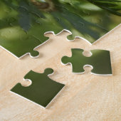 Puzzle de fleurs colorées papillon (Côté)