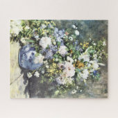Puzzle de fleurs dans un vase de Renoir (Horizontal)