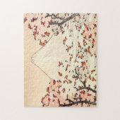 Puzzle de fleurs de cerisier de Hokusai le mont (Vertical)