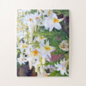 Puzzle de fleurs de lys de Pâques (Vertical)