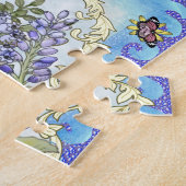 Puzzle de fleurs de printemps (Côté)