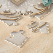 Puzzle de fleurs décoratif (Côté)