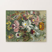Puzzle de fleurs d'Ernst Haeckel (Horizontal)