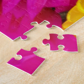 puzzle de fleurs kaléidoscope (Côté)