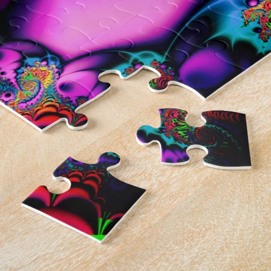 puzzle de fleurs mandala (Côté)