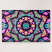 puzzle de fleurs mandala (Horizontal)