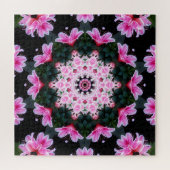Puzzle de fleurs Mandala Jigsaw (Horizontal)