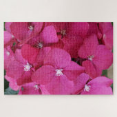 Puzzle de fleurs rose Hydrangea (Horizontal)