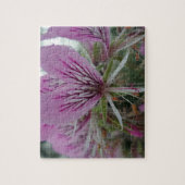 Puzzle de fleurs roses rouges (Vertical)