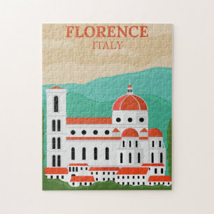 Puzzle de Florence Italie Voyage Vintage