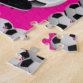 Puzzle de Football Rose Chaud (Côté)