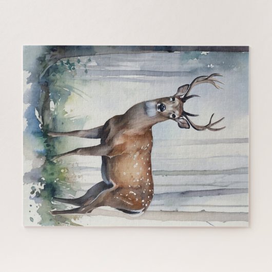 Puzzle de Forest Deer (Horizontal)