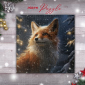 Puzzle de Fox d'hiver