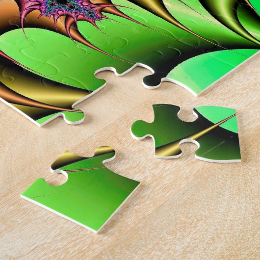 Puzzle de fractale d'arc-en-ciel (Côté)