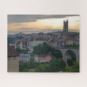 Puzzle de Fribourg Sunset