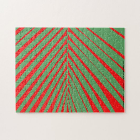 Puzzle de fronde de paume (Horizontal)