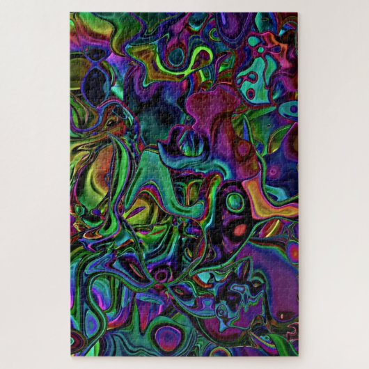 Puzzle de fusion cérébrale (Vertical)