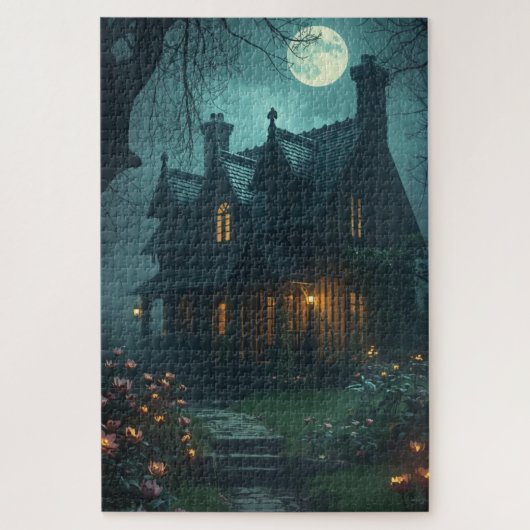 Puzzle de fusion Cottagecore gothique (Vertical)