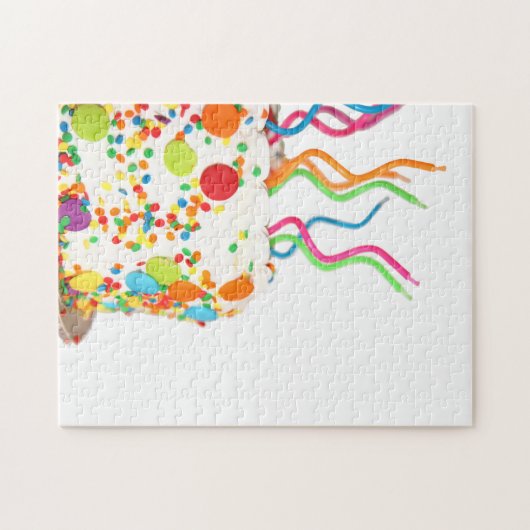 Puzzle de gâteaux d'anniversaire (Horizontal)