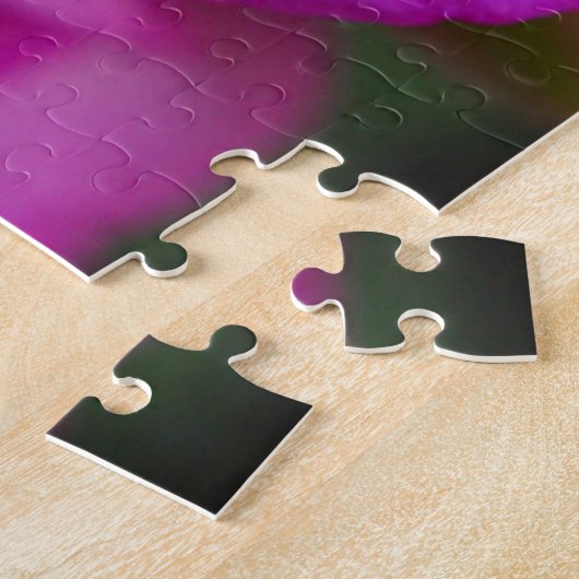 Puzzle de géranium violet clair (Côté)