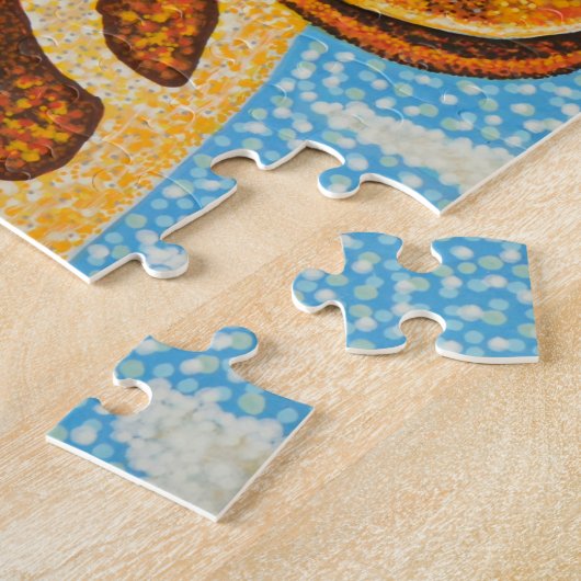 Puzzle de girafe (Côté)