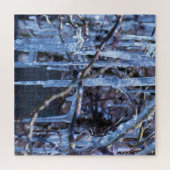Puzzle de glaçons sur des branches (Horizontal)
