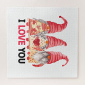 Puzzle de Gnome de la Saint-Valentin (Horizontal)