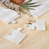Puzzle de gnome d'été (Côté)